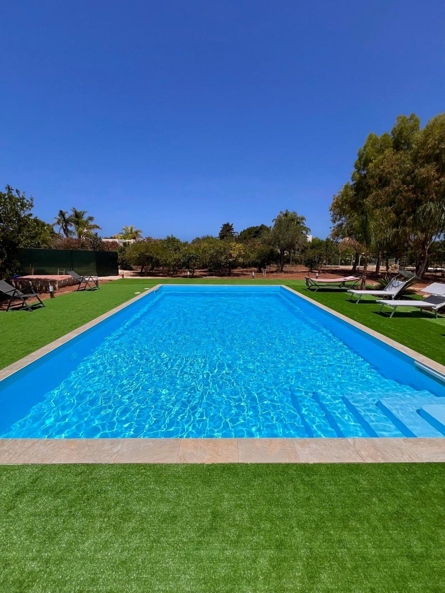 Villa Con Piscina Terrazza Dal Picciotto マルサラ エクステリア 写真